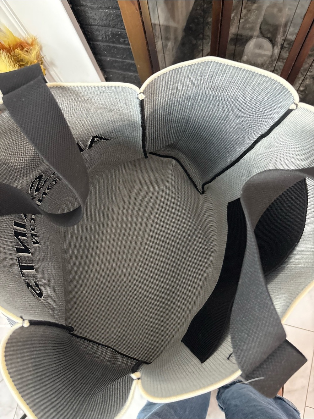 AllSaints Black Tote with Logo - Picture 6 of 7